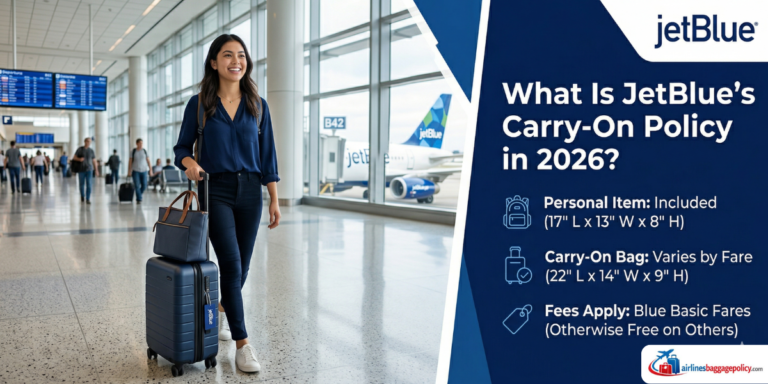 Read more about the article What Is JetBlue Carry-On Policy in 2026?