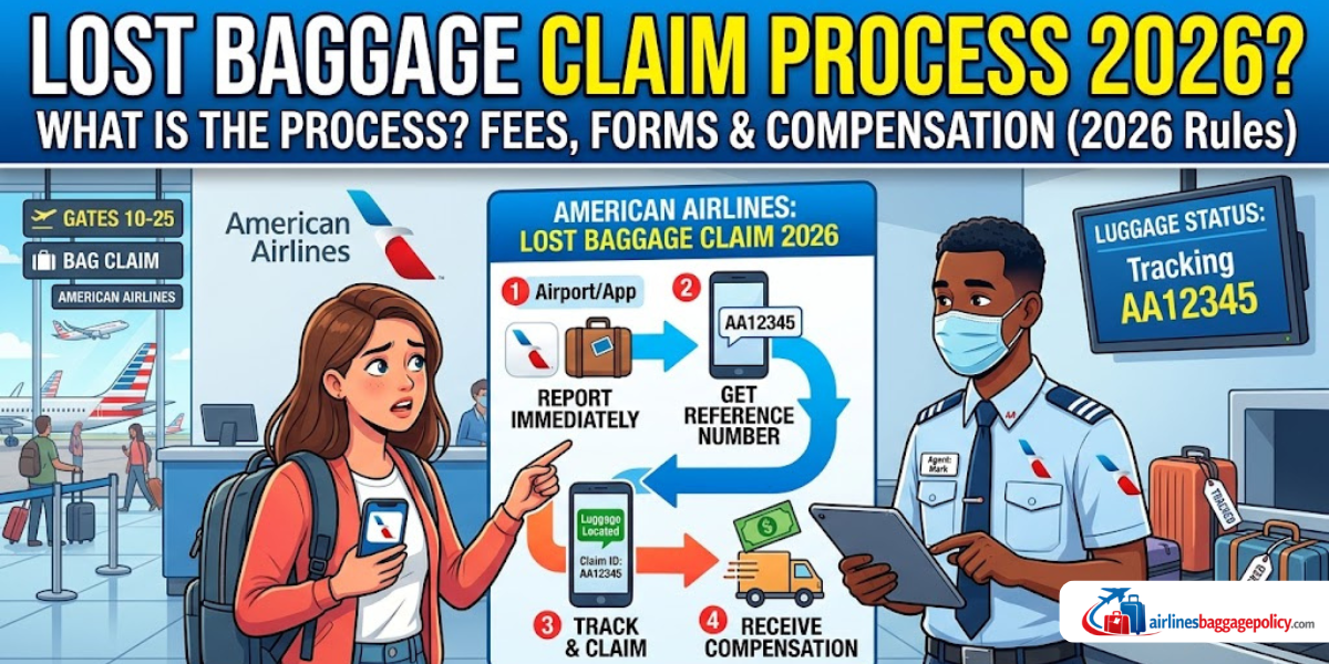 You are currently viewing What Is the American Airlines Lost Baggage Claim Process 2026?