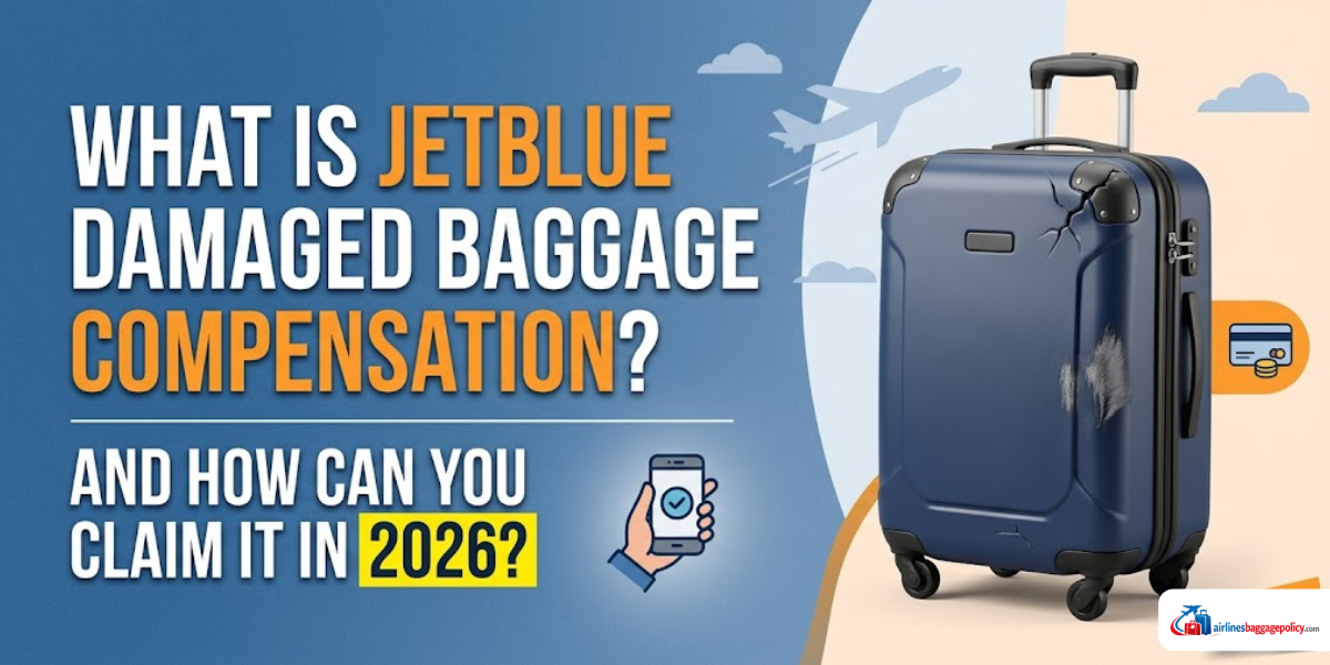 You are currently viewing What Is JetBlue Damaged Baggage Compensation and How Can You Claim It in 2026?