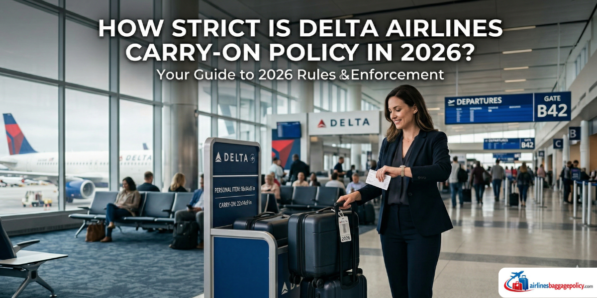 Read more about the article How Strict Is Delta Airlines Carry-On Policy in 2026?