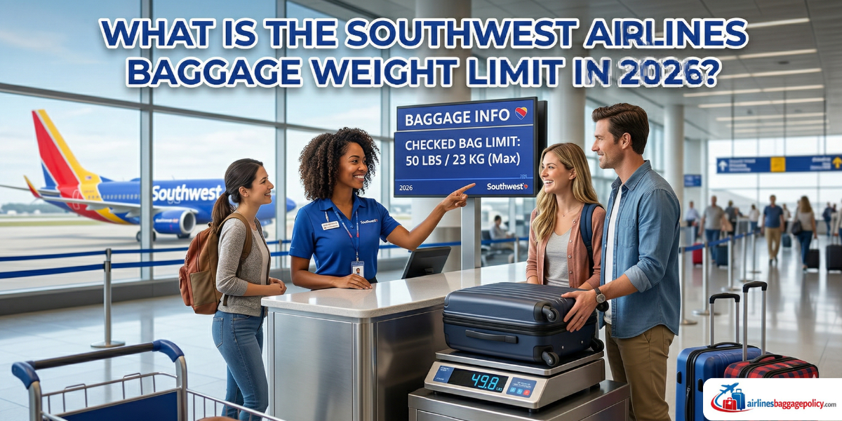 Read more about the article What Is the Southwest Airlines Baggage Weight Limit in 2026?