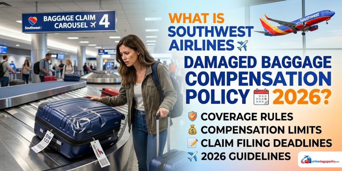 You are currently viewing What Is Southwest Airlines Damaged Baggage Compensation Policy 2026?