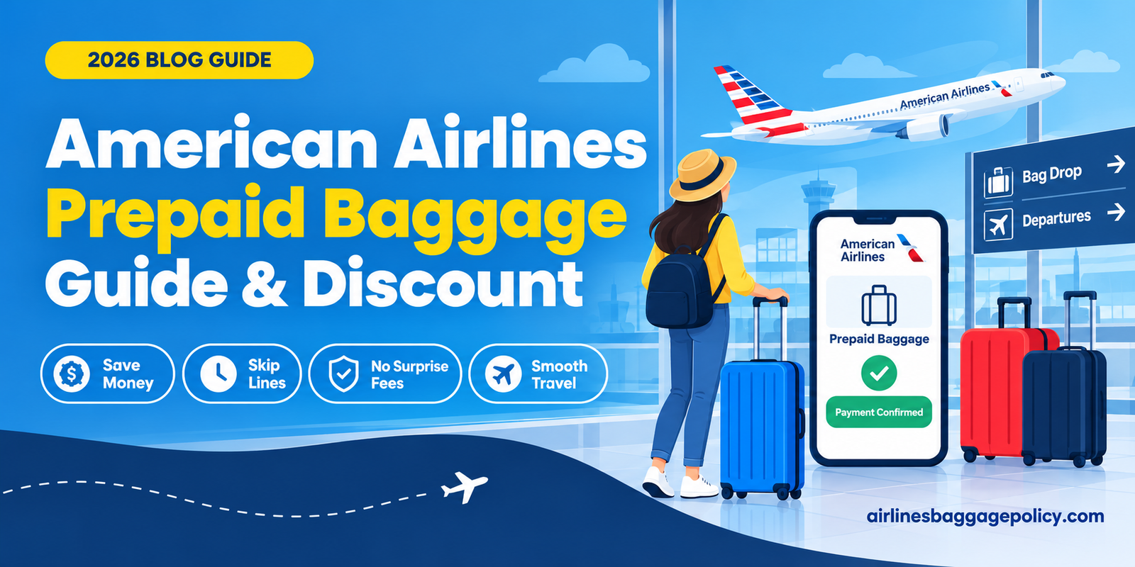 Read more about the article American Airlines Prepaid Baggage: Fees & Savings