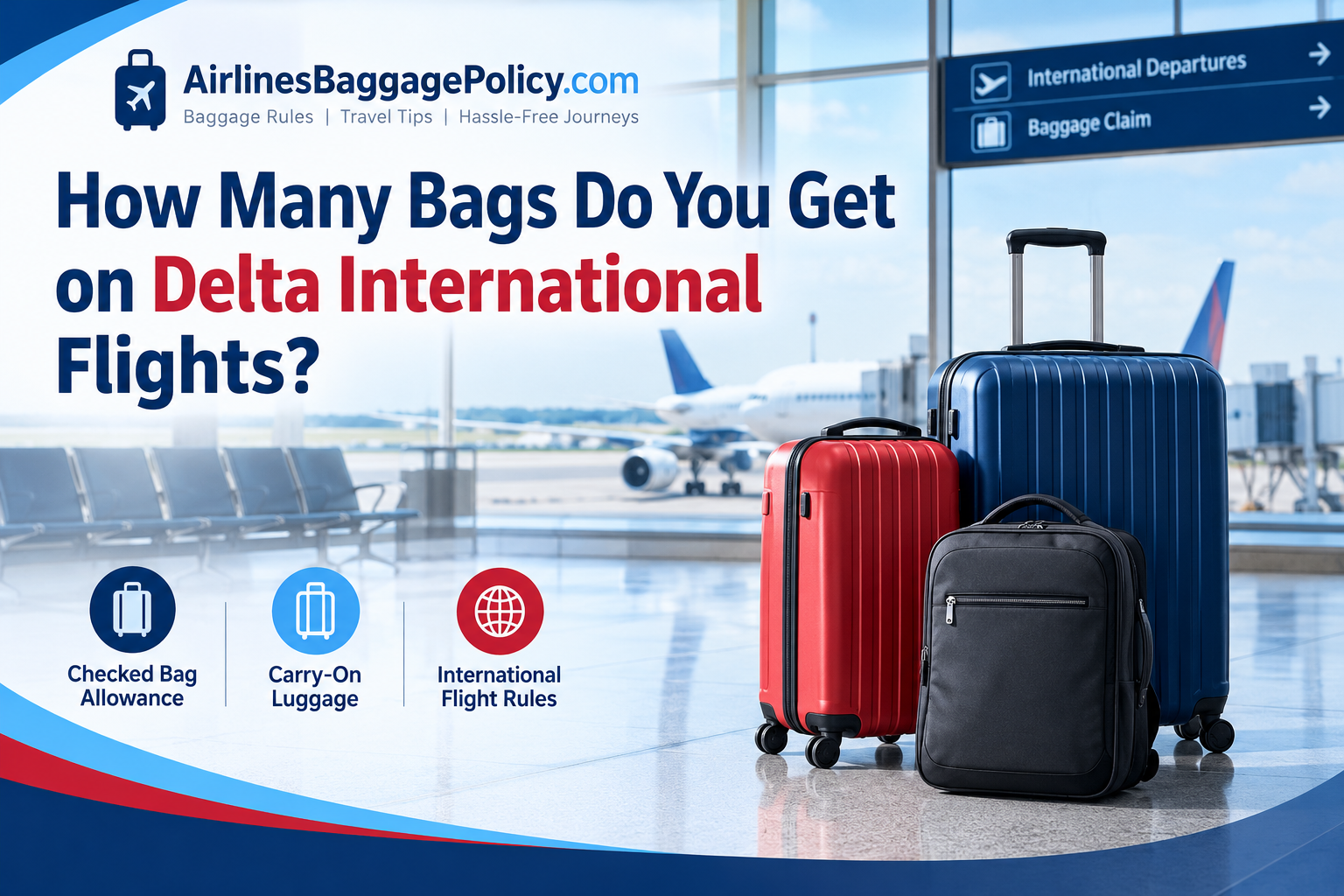 Read more about the article How Many Bags Do You Get on Delta International Flights?
