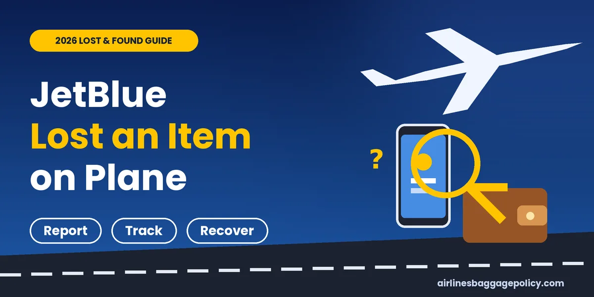 Read more about the article JetBlue Lost and Found: Report & Recover Your Item
